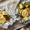 Aluminum Foil Roll Heavy Duty Non Stick Thick Aluminum Foil Sheet Baking Grilling Tool (5mx300mm)